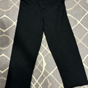 Black Wide-Leg Pants